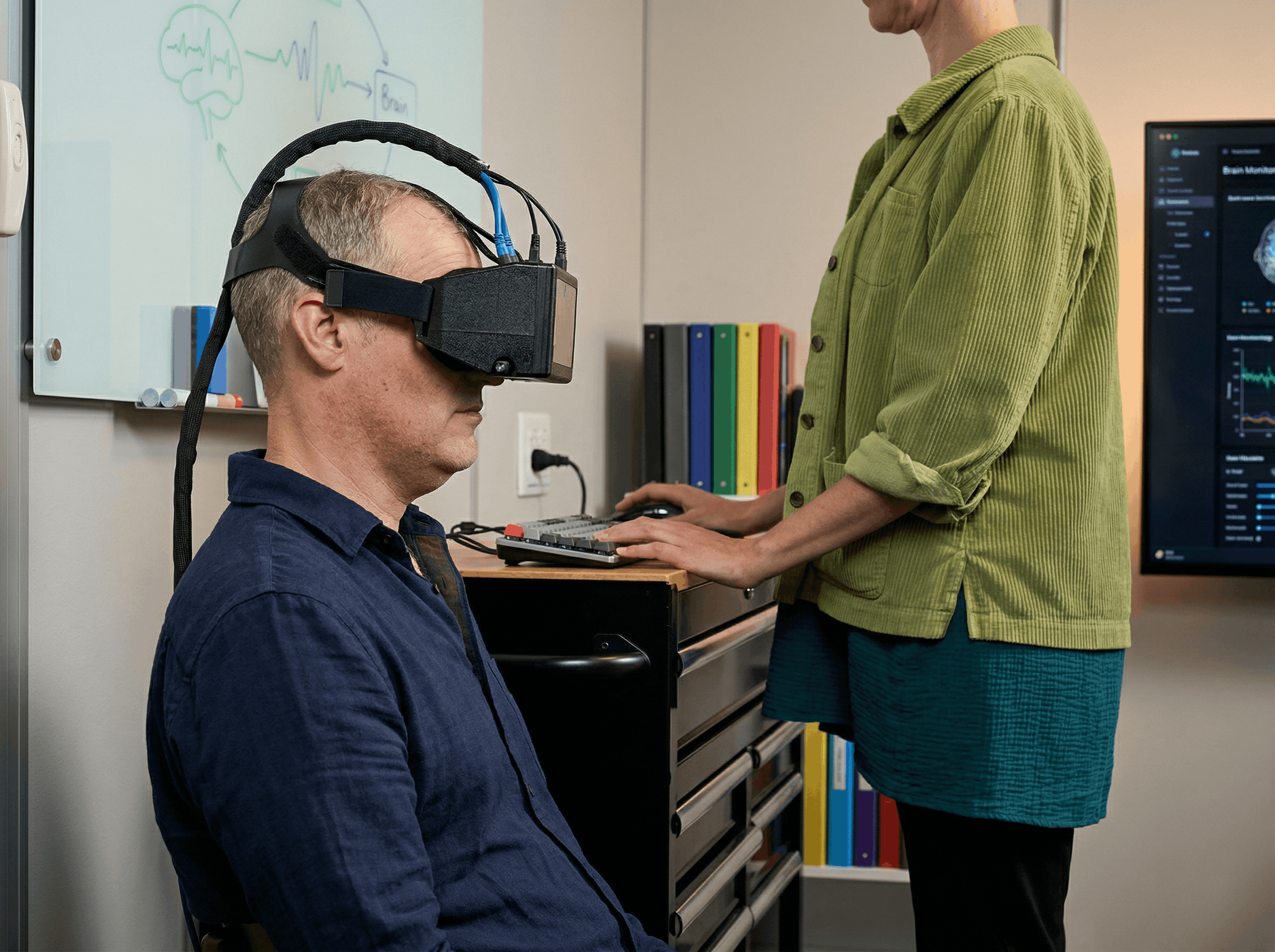 VOG eye tracking assessment