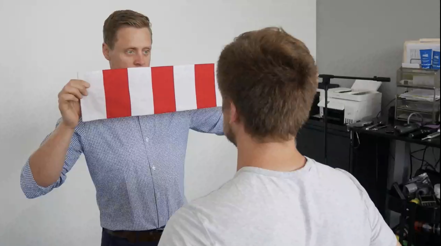 Eye movement assessment with infrared tracking